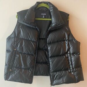 Black Puffer Vest